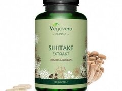 Vegavero Shiitake Extract, 120 Capsule